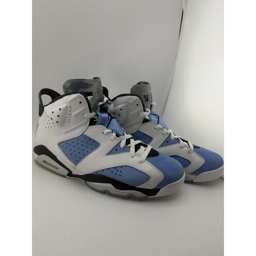 Size 11.5 Men's - Air Jordan 6 Retro UNC White Blue VI CT8529 410
